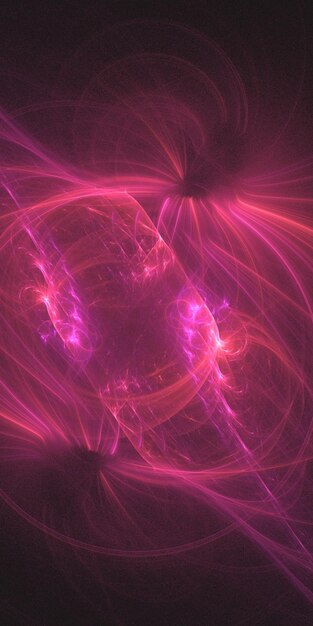 Renderización 3D de fondo fractal multicolor abstracto