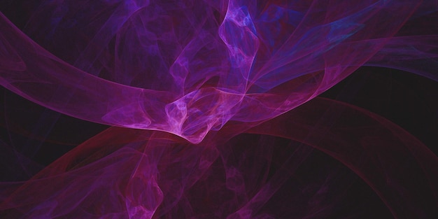 Renderización 3D de fondo fractal multicolor abstracto