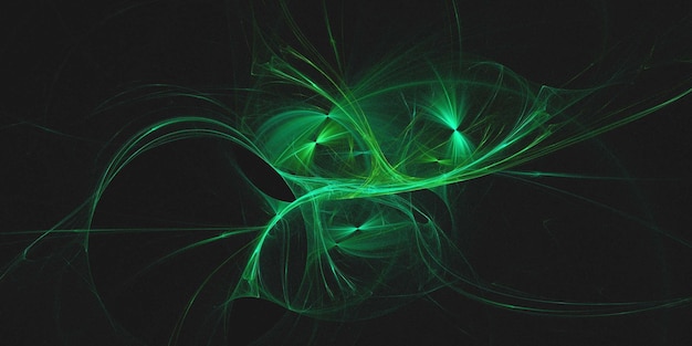 Renderización 3D de fondo fractal multicolor abstracto