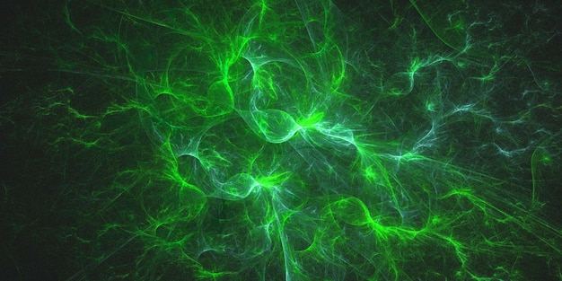 Renderización 3D de fondo fractal multicolor abstracto