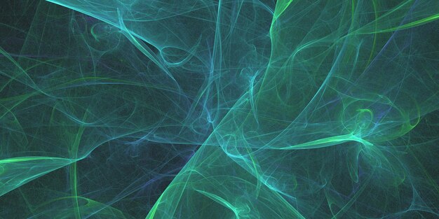 Renderización 3D de fondo fractal multicolor abstracto