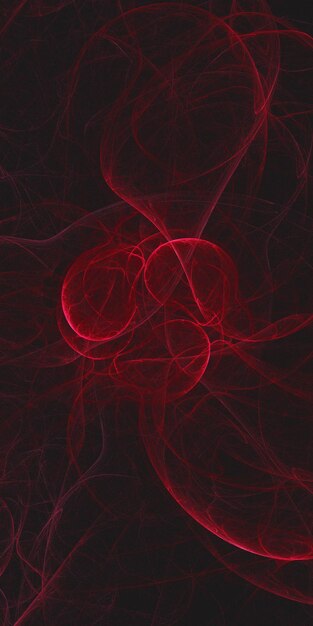 Renderización 3D de fondo fractal multicolor abstracto