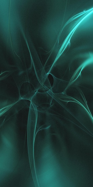 Renderización 3D de fondo fractal multicolor abstracto