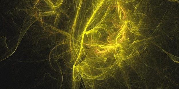 Renderización 3D de fondo fractal multicolor abstracto