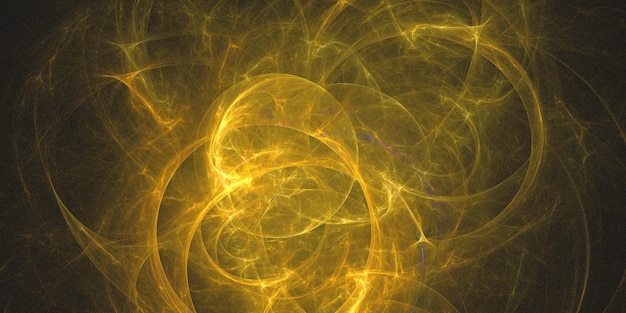 Renderización 3D de fondo fractal multicolor abstracto