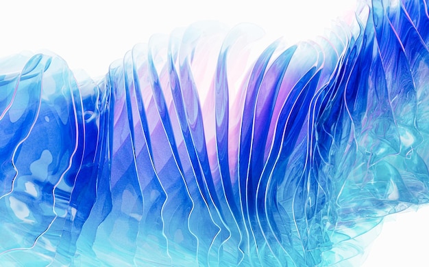 Renderización 3D de fondo de vidrio multicapa con gradiente