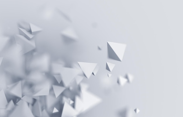 Renderizado en 3D abstracto