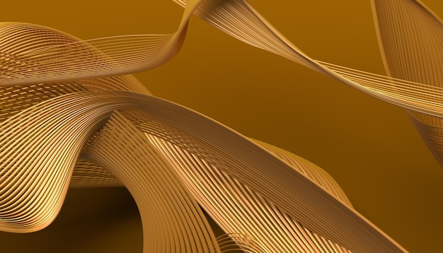 Renderizado en 3D abstracto
