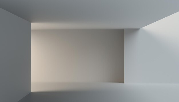 Renderizado en 3D abstracto