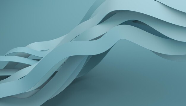 Renderizado en 3D abstracto