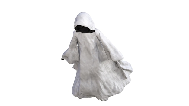 Renderizado en 3D del activo de la calabaza de Halloween