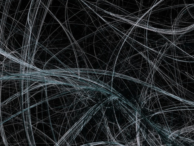 Renderizado 3D de fondo fractal abstracto