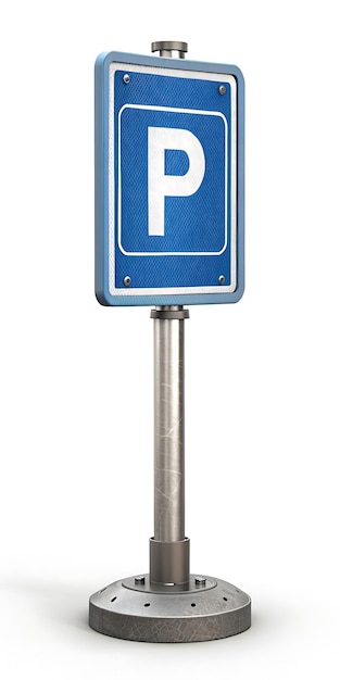 Renderizado en 3D de las señales de estacionamiento