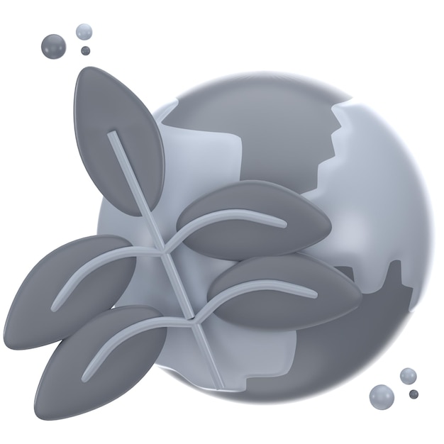 renderizado licuadora 3d icono medio ambiente símbolo