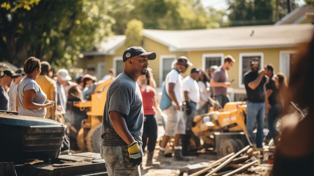 Foto renovar un centro comunitario y lograr un impacto duradero