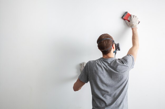 Reparação e renovação em casa.