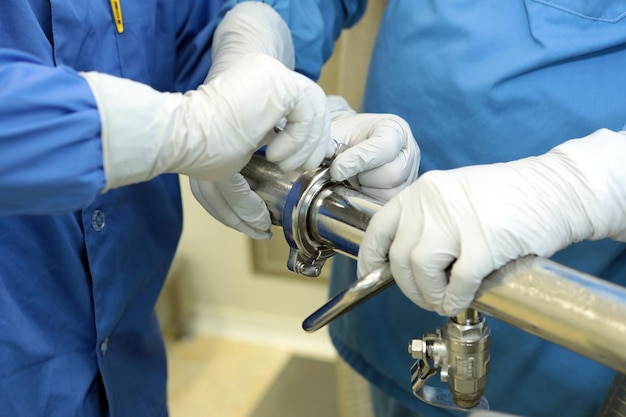 Reparación y ajuste de equipos médicos Validación de la máquina