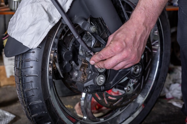 Reparación de neumáticos de motocicleta con kit de reparación Kit de reparación de tapones de neumáticos para neumáticos sin cámara