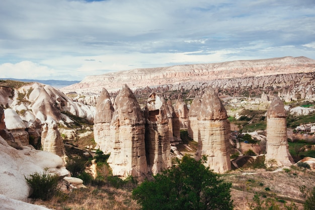 Repase formaciones geológicas únicas en Capadocia, Turquía. Kappa