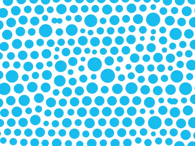 Repetición del patrón minimalista de medio tono con pequeños círculos azules dispuestos en una cuadrícula ar 43 v 52 ID de trabajo b1729adc3a194c83beb0b5e7b2821734