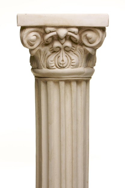 Replica de una antigua columna