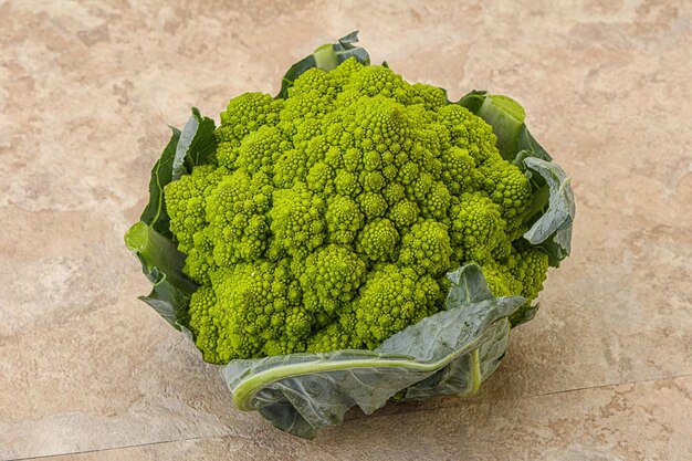 Repollo vegano orgánico Romanesco