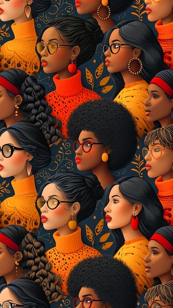 Repräsentation der afroamerikanischen weiblichen Macht