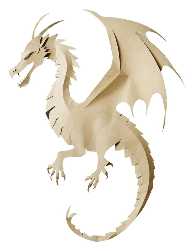 Foto representação de embarcações de animais dragon png