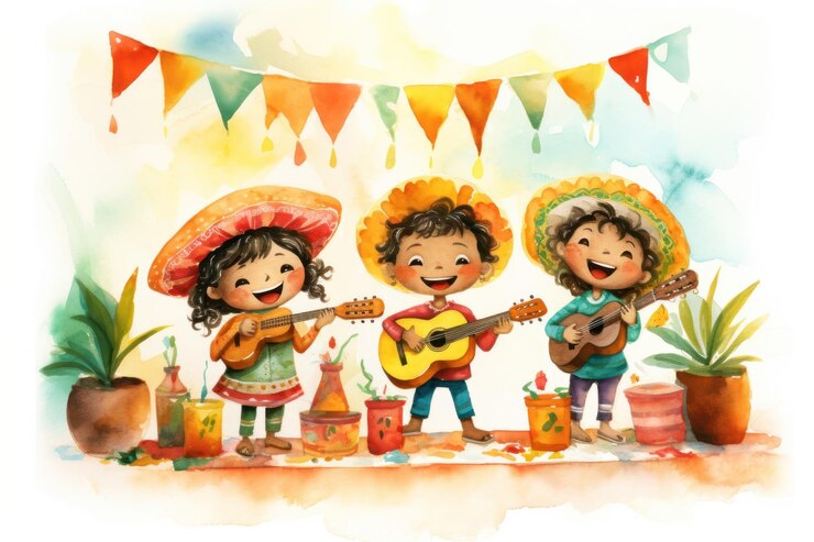 Foto representação de guitarra apresentação de união