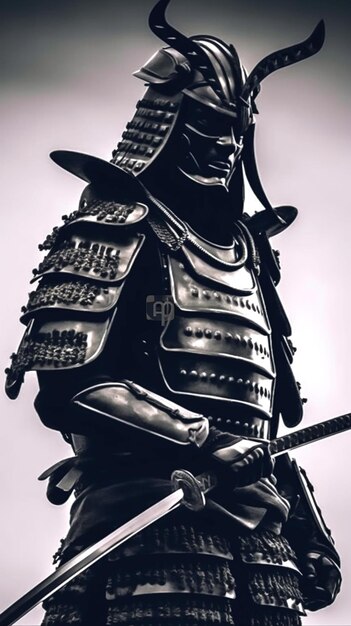 Foto representação de samurai