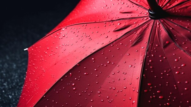 Foto representação de um guarda-chuva