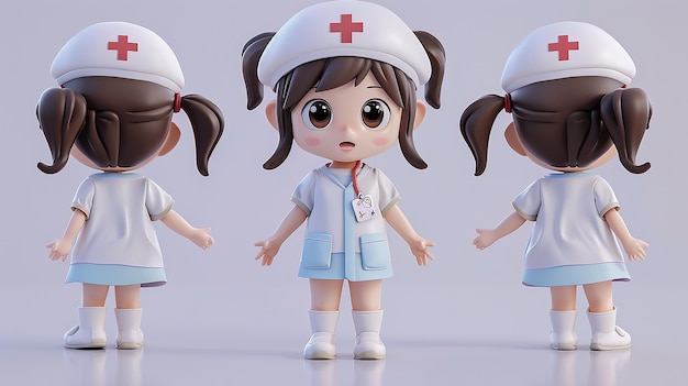 Representação dos cuidados médicos Três pontos de vista sobre a figura da enfermeira