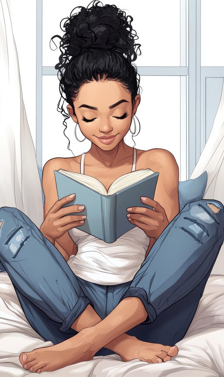Foto representação ilustração vibrante de pessoas negras felizes celebrando a diversidade unidade orgulho cultural através de arte expressiva capturando a essência da alegria comunidade em cada detalhe