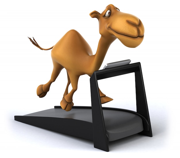 Representación 3D de camello