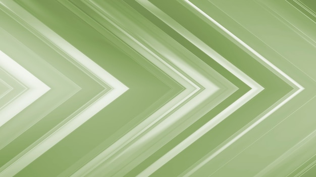 Representación 3D de una composición angular abstracta que consta de paneles y líneas