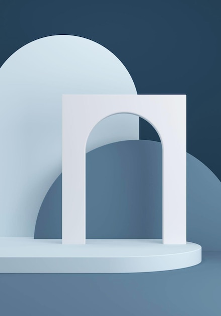 Representación 3D del fondo de la exposición