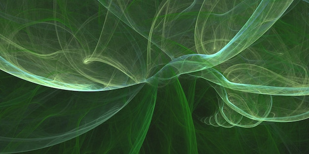 Representación 3D de fondo fractal multicolor abstracto.