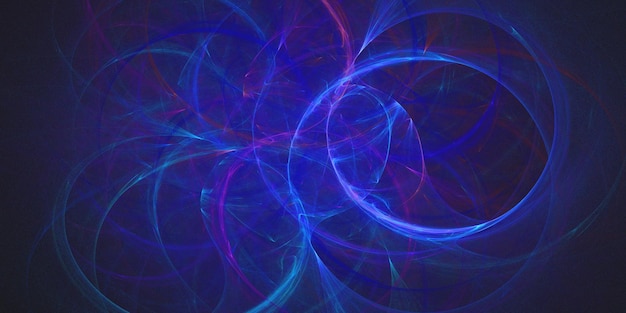Representación 3D de fondo fractal multicolor abstracto.