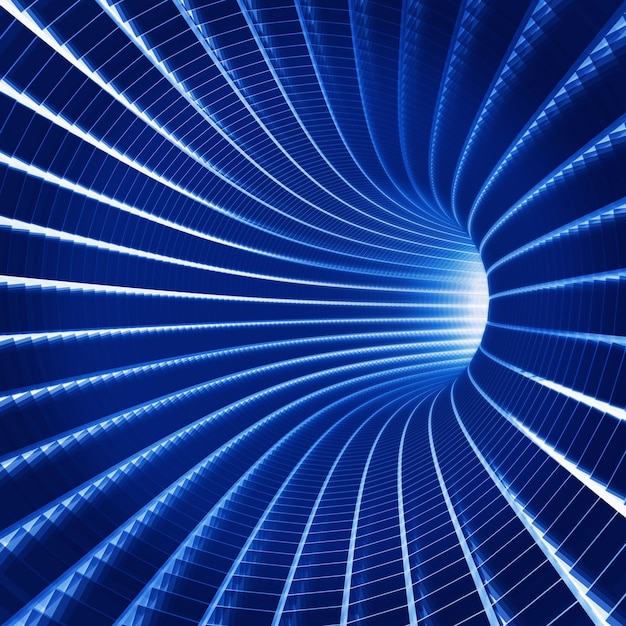 Representación 3d de fondo gráfico de cable de tecnología