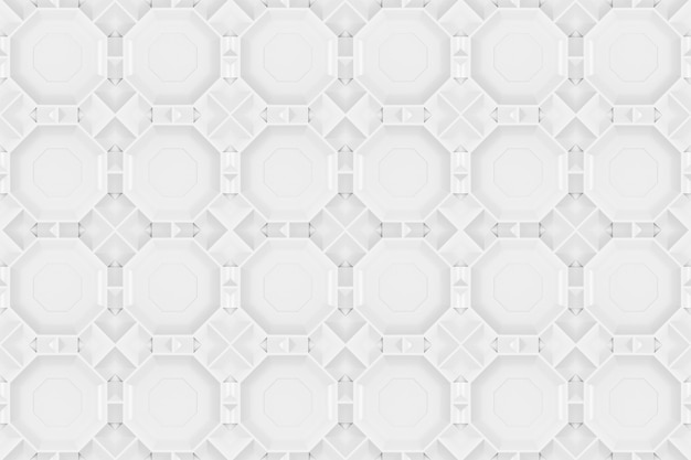 Representación 3D. Fondo hexagonal gris moderno inconsútil de la textura de la pared del diseño de la teja del modelo de la forma.