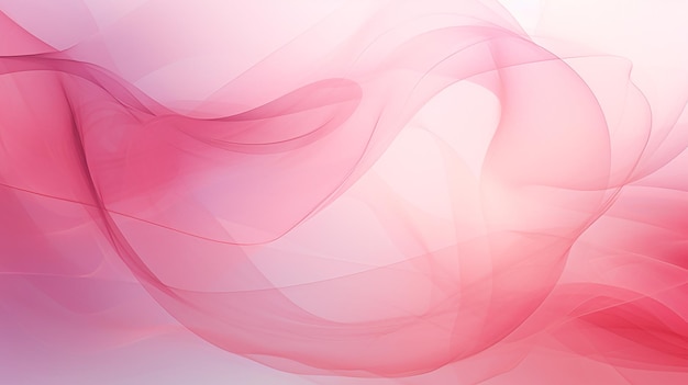 representación 3d de lujo elegante rosa para mostrar banner telón de fondo de tela de seda que fluye abstra