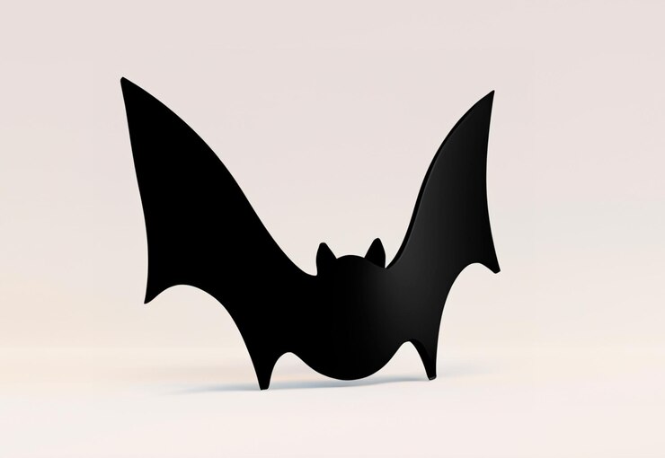 Representación 3D de murciélago