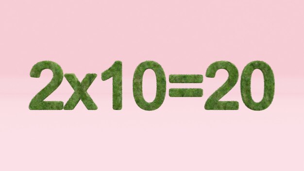 Representación de una ecuación matemática