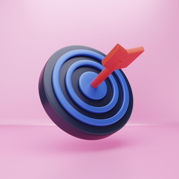 Representación de ilustración de icono de interfaz de usuario 3d