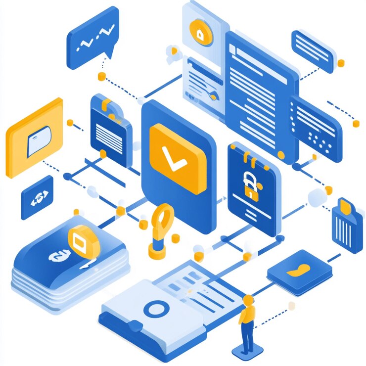 Foto una representación visual del cumplimiento de las leyes y reglamentos de privacidad de datos, como el rgpd o el ccpa, con