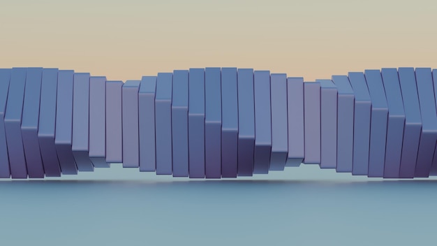 Una representación visual de los datos que se organizan y clasifican en formatos estructurados subrayando