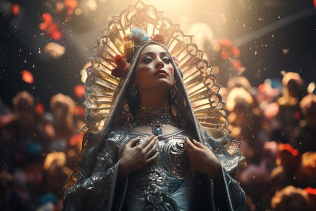 Foto representaciones artísticas del día de la virgen de guadalu 00065 00