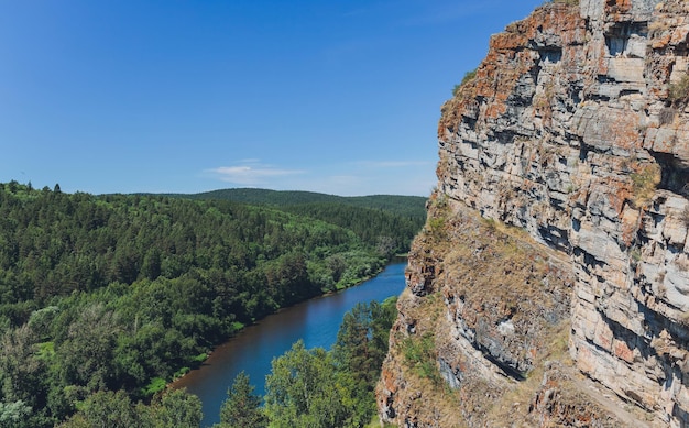 Republik Baschkortostan Flüsse Sommer Idrisovskaya Höhle