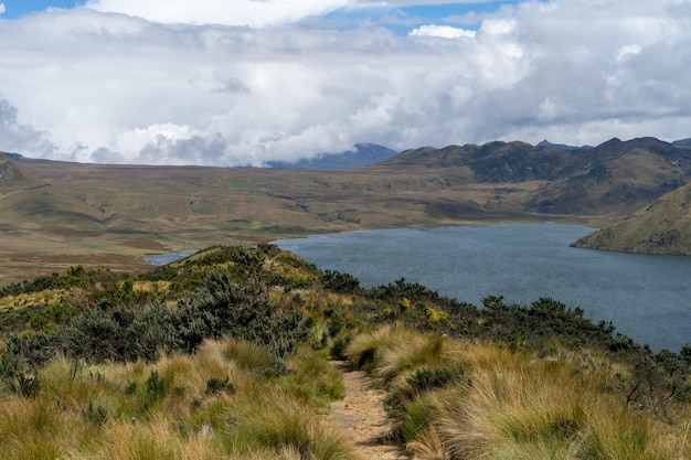 Foto reserva ecológica antisana vulcão antisana equador