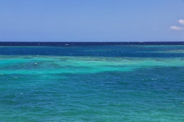 Reserva natural de Rosario en el mar Caribe cerca de Cartagena, Colombia